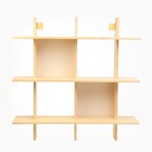 Полка навесная РИФФ, 90х22х90, массив сосны - фото 23677283