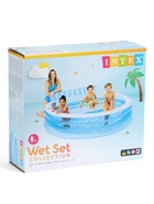 Бассейн надувной с подголовником 229×218×79 см, от 6 лет, 57190NP - Фото 7