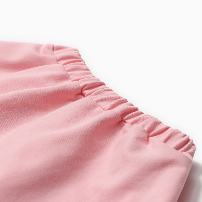 Комплект для девочки (свитшот и юбка) MINAKU, цвет розовый, рост 104 см - фото 1908038611