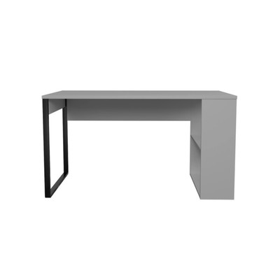 Стол письменный лофт DQ MADRID М-6,  1200*600*775, Черный муар/Серый графит ЛДСП