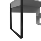 Стол письменный лофт DQ MADRID М-6,  1200*600*775, Черный муар/Серый графит ЛДСП - Фото 4