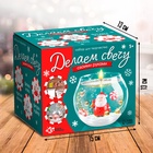 УЦЕНКА Новогодняя гелевая свеча своими руками «Дед Мороз» - Фото 2