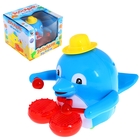 Игрушка музыкальная "Зоосадик дельфин-барабанщик", световые эффекты, русская озвучка, работает от батареек - Фото 1