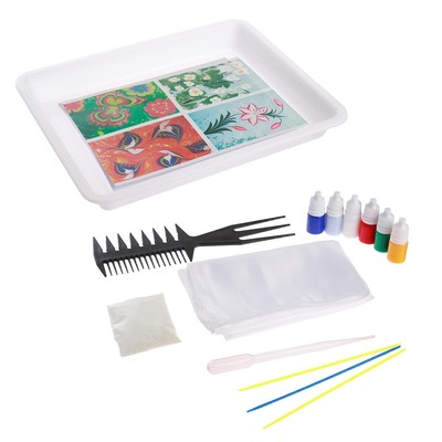 Рисование на воде: эбру «Цветочный сад», УЦЕНКА