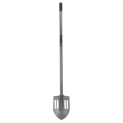 Лопата штыковая, облегчённая, L = 150 см, из рельсовой стали, металлический черенок, «Урожайная сотка»