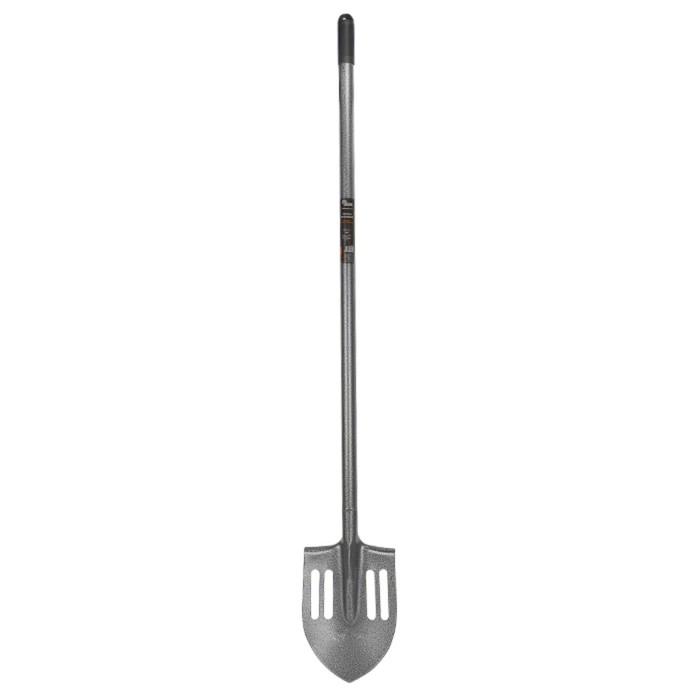 Лопата штыковая, облегчённая, L = 150 см, из рельсовой стали, металлический черенок, «Урожайная сотка» - Фото 1