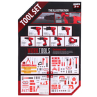 Набор инструментов «Мастер», работает от батареек, 23 элемента - Фото 17