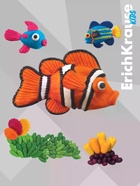 Пластилин 6 цветов, 108 г, ErichKrause "Kids Space Animals", со стеком, в картонной упаковке - фото 809712233