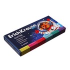 Пластилин 6 цветов, 108 г, ErichKrause "Kids Space Animals Glitter", с блестками, со стеком, в картонной упаковке - фото 4499424