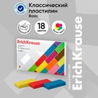 Пластилин ErichKrause «Классический», 18 цветов, 288 г, в картонной упаковке - Фото 1