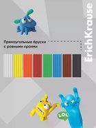 Пластилин 8 цветов, 144 г, ErichKrause "Jolly Friends", со стеком, в картонной упаковке - фото 809676625