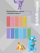 Пластилин 12 цветов, 216 г, ErichKrause Jolly Friends Pastel, со стеком, в картонной упаковке, 12 штук - Фото 6