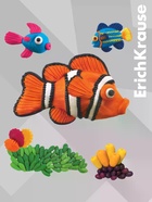Пластилин мягкий (восковой) ErichKrause Baby, 10 цветов, 130 г, со стеком, в коробке - Фото 7