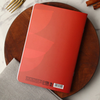 Кулинарный блокнот для записи рецептов А5, 48 л софт-тач «Красный» - фото 9032375