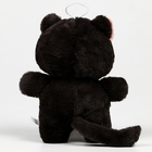Мягкая игрушка «Кот», 24 см, цвет чёрный - Фото 3