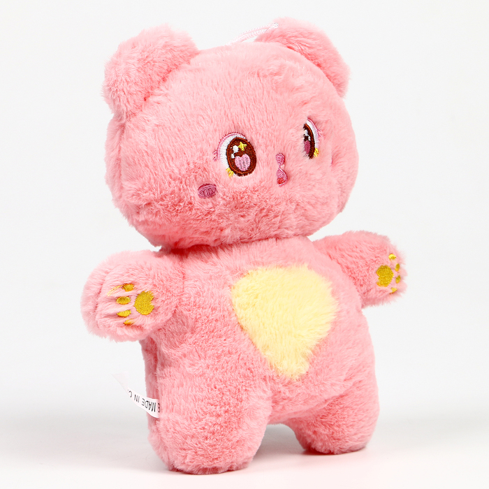 Мягкая игрушка «Кот», 24 см, цвет розовый
