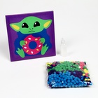 Картина помпонами «Чудик», 20×20 см - Фото 3