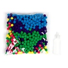 Картина помпонами «Чудик», 20×20 см - Фото 5