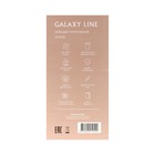 Блендер Galaxy LINE GL 2142, погружной, 1350 Вт, 0.5/0.7 л, 12 скоростей, серебристо-чёрный - Фото 12