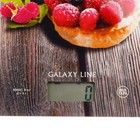 Весы кухонные Galaxy LINE GL 2816, электронные, до 8 кг - фото 4418933