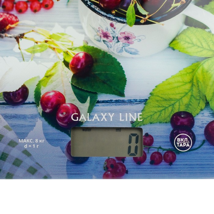 Весы кухонные Galaxy LINE GL 2818, электронные, до 8 кг