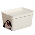 Детский ящик Lalababy Cute Penguin, 2.3 л - Фото 1