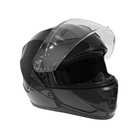 Шлем интеграл с двумя визорами, размер M (57-58), модель BLD-M67E, черный глянцевый - Фото 4