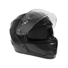 Шлем интеграл с двумя визорами, размер M (57-58), модель BLD-M67E, черный глянцевый - Фото 5