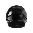 Шлем интеграл с двумя визорами, размер M (57-58), модель BLD-M67E, черный глянцевый - Фото 8