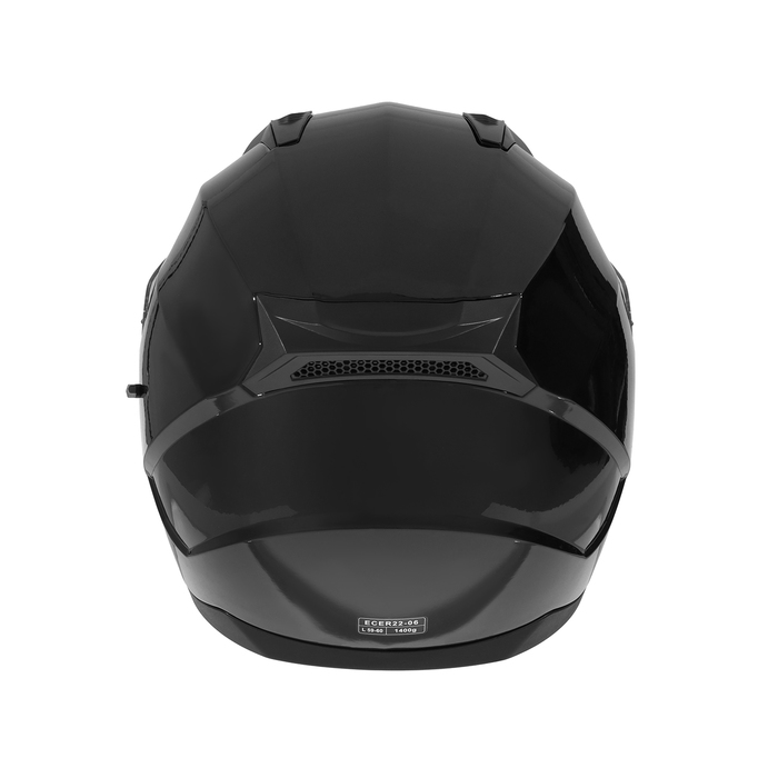 Шлем интеграл с двумя визорами, размер L (59-60), модель BLD-M67E, черный глянцевый - фото 1909504575