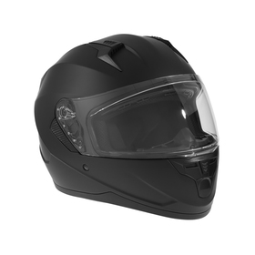 Шлем интеграл с двумя визорами, размер L (59-60), модель BLD-M67E, черный матовый
