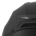 Шлем интеграл с двумя визорами, размер XXL (61), модель BLD-M67E, черный матовый - Фото 13