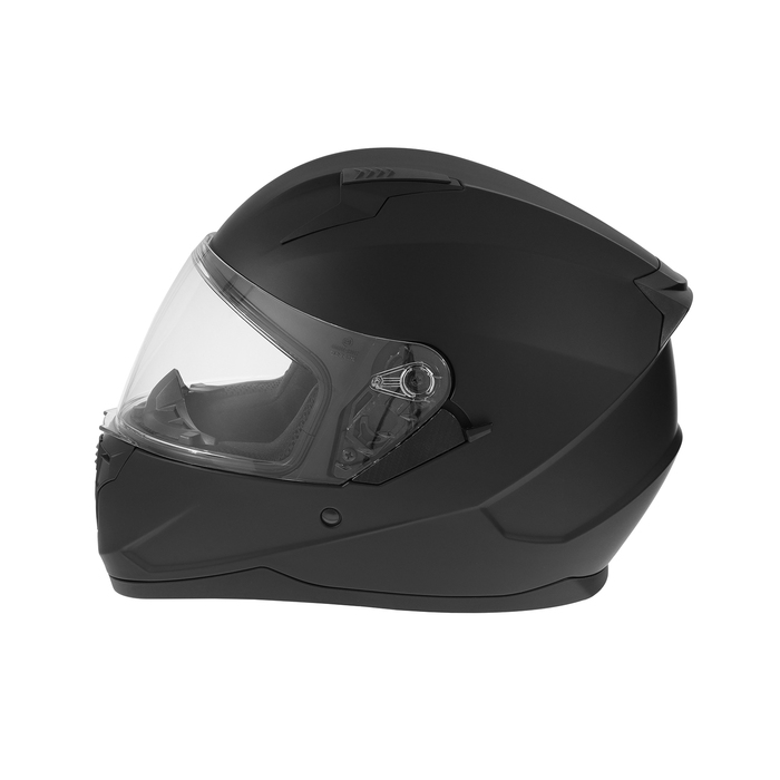 Шлем интеграл с двумя визорами, размер XXL, модель BLD-M67E, черный матовый