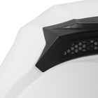 Шлем интеграл с двумя визорами, размер XL (60-61), модель BLD-M67E, белый глянцевый - Фото 13