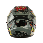 Шлем интеграл с двумя визорами, размер M (57-58), модель BLD-M67E, черно-желтый - Фото 8
