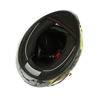 Шлем интеграл с двумя визорами, размер M (57-58), модель BLD-M67E, черно-желтый - Фото 9