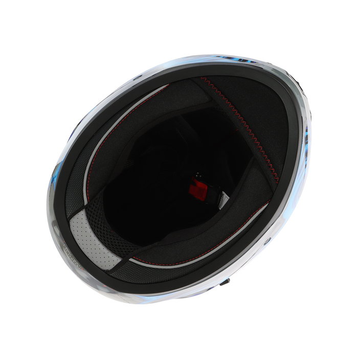 Шлем интеграл с двумя визорами, размер M, модель BLD-M67E, черно-синий
