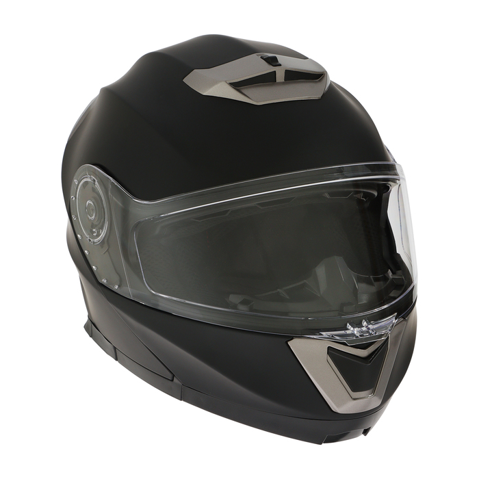 Шлем модуляр с двумя визорами, размер M, модель - BLD-160E, черный матовый