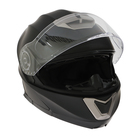 Шлем модуляр с двумя визорами, размер L (59-60), модель - BLD-160E, черный матовый - Фото 6