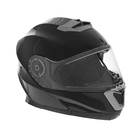 Шлем модуляр с двумя визорами, размер M (57-58), модель - BLD-160E, черный глянцевый - Фото 3