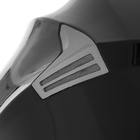 Шлем модуляр с двумя визорами, размер M (57-58), модель - BLD-160E, черный глянцевый - Фото 15