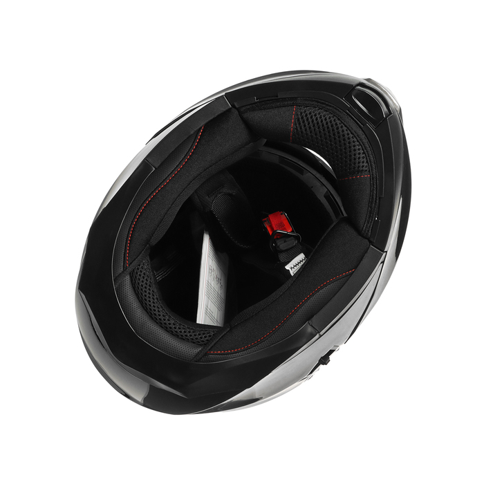 Шлем модуляр с двумя визорами, размер L (59-60), модель - BLD-160E, черный глянцевый - фото 1909505144