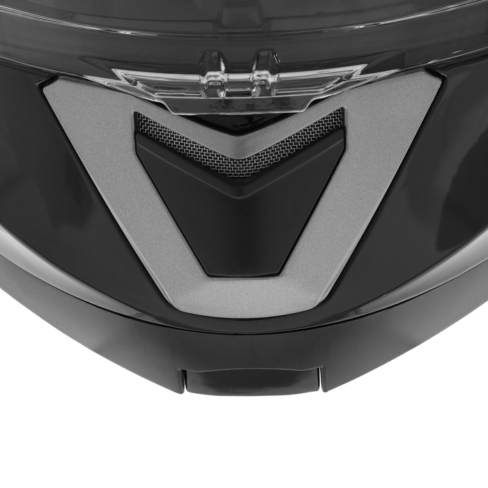Шлем модуляр с двумя визорами, размер L (59-60), модель - BLD-160E, черный глянцевый - фото 1909505145