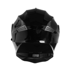 Шлем модуляр с двумя визорами, размер XXL (61), модель - BLD-160E, черный глянцевый - Фото 10