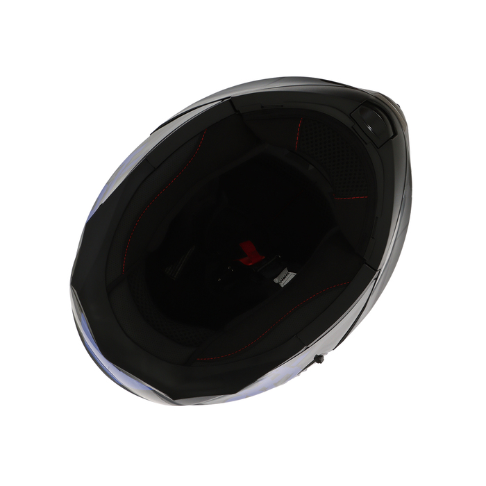 Шлем модуляр с двумя визорами, размер L (59-60), модель - BLD-160E, черно-синий - фото 1928494013