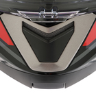 Шлем модуляр с двумя визорами, размер M (57-58), модель - BLD-160E, черно-красный - Фото 13