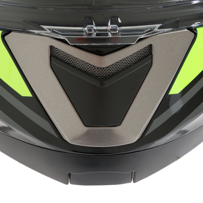 Шлем модуляр с двумя визорами, размер L (59-60), модель - BLD-160E, черно-желтый - фото 1909505383