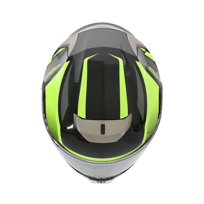 Шлем модуляр с двумя визорами, размер L, модель - BLD-160E, черно-желтый