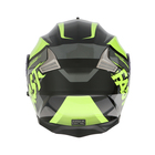 Шлем модуляр с двумя визорами, размер XL (60-61), модель - BLD-160E, черно-желтый - Фото 10