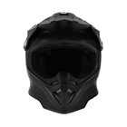 Шлем кроссовый, размер M (57-58), модель - BLD-819-7, черный матовый - Фото 4